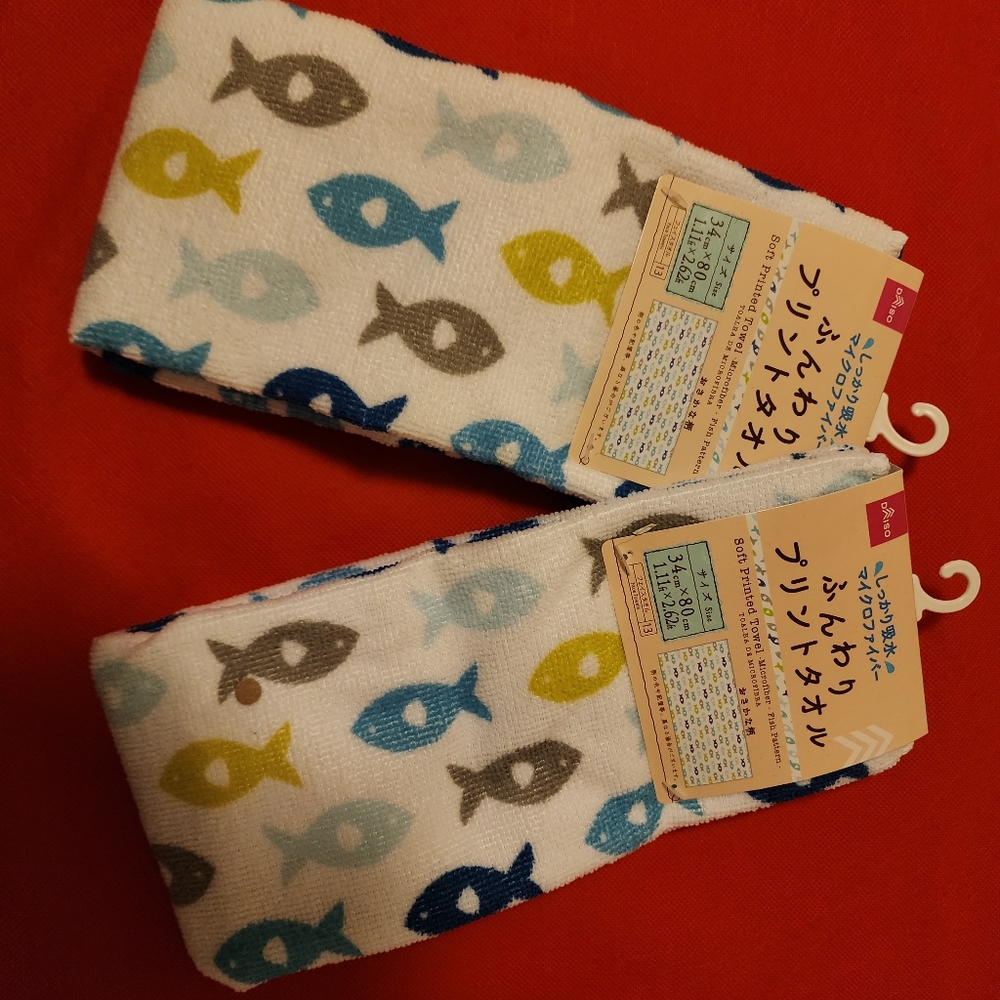 Fish tea towel